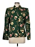 Chaus 100% Linen Floral Green Blazer Size 8 - photo 1