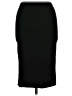 Atmosphere Solid Black Casual Skirt Size 12 - photo 2