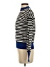 Unbranded Stripes Blue Turtleneck Sweater Size S - photo 5