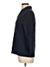 J. McLaughlin Blue Black 3/4 Sleeve Top Size L - photo 5