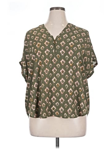 Maurices Short Sleeve Blouse (view 1)