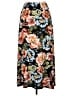 CeCe Floral Black Casual Skirt Size XL - photo 2