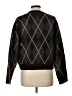 Zara Argyle Black Pullover Sweater Size L - photo 2