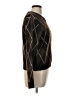 Zara Argyle Black Pullover Sweater Size L - photo 4