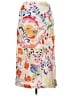 Unbranded 100% Polyester Print Ivory Casual Skirt Size L - photo 1