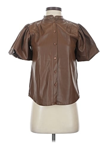 Industry Short Sleeve Blouse (view 1)