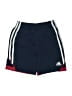 Adidas 100% Polyester Blue Athletic Shorts Size 4T - photo 1