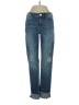White House Black Market Stars Blue Jeans Size 4 - photo 1