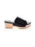 Eileen Fisher 100% Leather Black Mule/Clog Size 8 1/2 - photo 1
