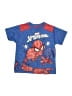Marvel 100% Polyester Blue Short Sleeve T-Shirt Size 4 - photo 1