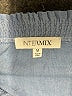 Intermix Blue Sleeveless Button-Down Shirt Size M - photo 7
