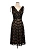 D.J. Summers 100% Polyester Black Cocktail Dress Size 10 (petite) - photo 1