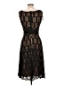D.J. Summers 100% Polyester Black Cocktail Dress Size 10 (petite) - photo 2