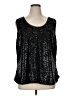 Gap 100% Polyester Black Sleeveless Blouse Size XL (tall) - photo 1