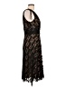 D.J. Summers 100% Polyester Black Cocktail Dress Size 10 (petite) - photo 4