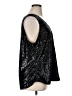 Gap 100% Polyester Black Sleeveless Blouse Size XL (tall) - photo 4