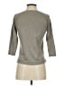Pure Collection Gray 3/4 Sleeve Top Size 4 - photo 2
