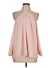 1.State 100% Polyester Pink Sleeveless Blouse Size L - photo 1