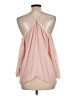 1.State 100% Polyester Pink Sleeveless Blouse Size L - photo 2