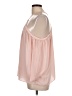 1.State 100% Polyester Pink Sleeveless Blouse Size L - photo 5