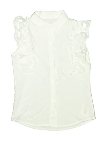Unbranded Sleeveless Button-Down Shirt (view 1)