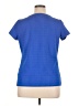 Jaclyn Smith Blue Short Sleeve Top Size L - photo 2