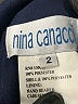Nina Canacci 100% Polyester Blue Cocktail Dress Size 2 - photo 7
