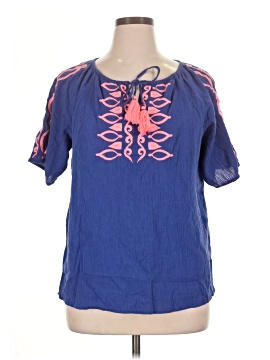 Talbots Short Sleeve Blouse (view 1)