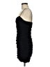 Blue Blush Solid Black Cocktail Dress Size M - photo 5