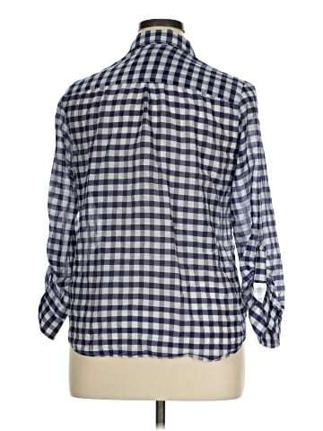 Coldwater Creek 3/4 Sleeve Button-Down Shirt (view 2)