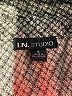 I.N. Studio Houndstooth Gray Brown Short Sleeve Blouse Size S - photo 4