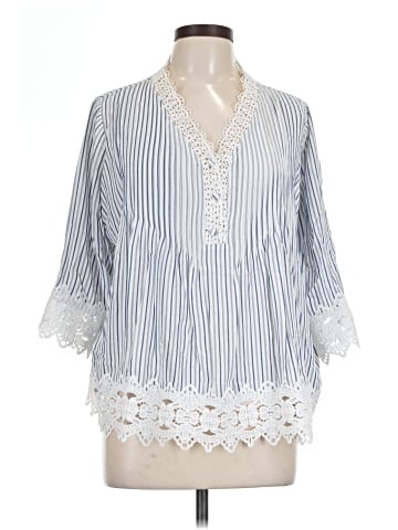 Philosophy Republic Clothing 3/4 Sleeve Blouse (view 1)