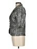 Lotta Stensson 100% Acrylic Metallic Silver Blazer Size 6 - photo 5