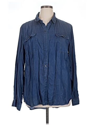 OSO Casuals Long Sleeve Button-Down Shirt (view 1)