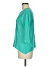 Eileen Fisher 100% Linen Teal Pullover Sweater Size M - photo 5
