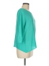 Eileen Fisher 100% Linen Teal Pullover Sweater Size M - photo 4