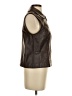 Pendleton 100% Leather Brown Vest Size S - photo 4