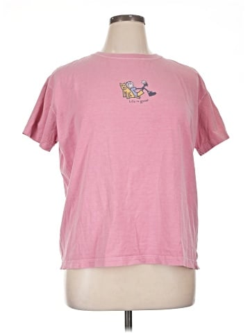 Life Is Good Short Sleeve Top (view 1)