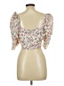 Minkpink 100% Polyester Ivory 3/4 Sleeve Blouse Size L - photo 2