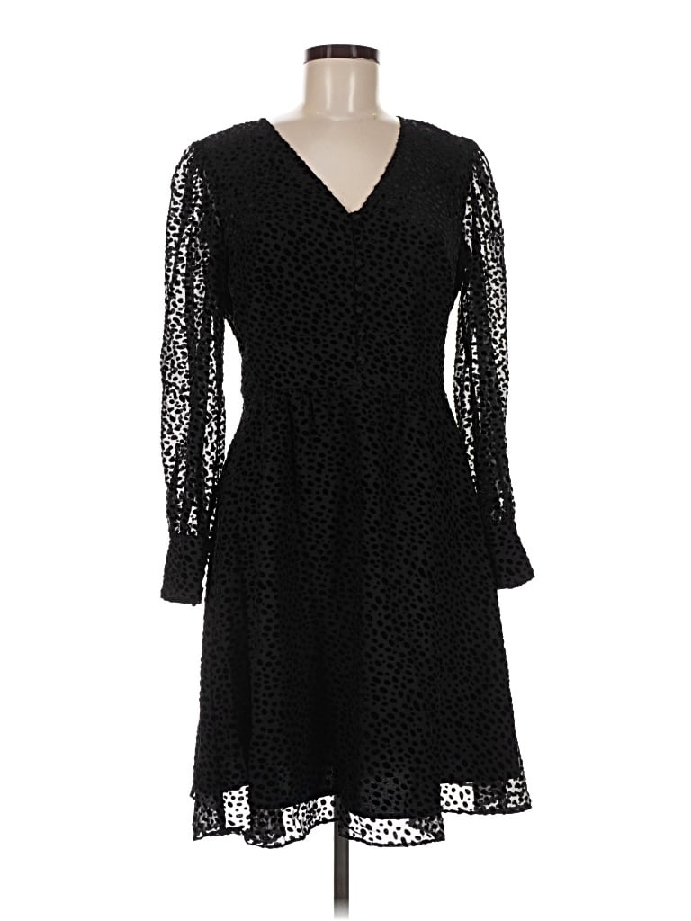 Pre-owned Boden Cocktail Dress In Black