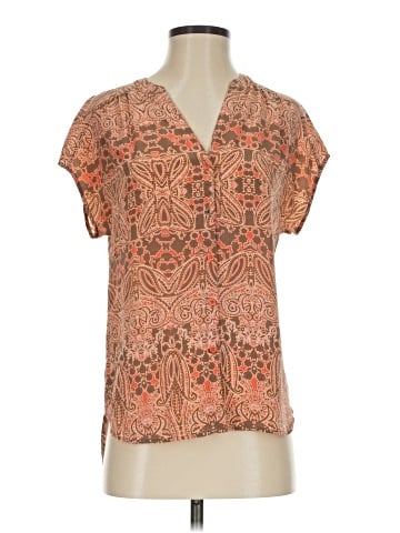 Hinge Short Sleeve Blouse (view 1)