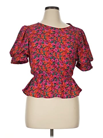 Mi ami Short Sleeve Blouse (view 1)