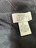 Ann Taylor LOFT Chevron-herringbone Black Wool Skirt Size 6 - photo 4