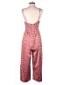 Haney 100% Polyester Hearts Red Jumpsuit Size 4 - photo 2