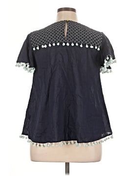 Sail to Sable Short Sleeve Blouse (view 2)
