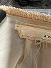 A'reve 100% Polyester Metallic Gold Pullover Sweater Size S - photo 8