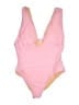 J.Crew Color Block Pink One Piece Swimsuit Size 20 - photo 1