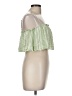 American Threads 100% Rayon Green Sleeveless Blouse Size M - photo 4