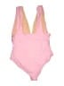 J.Crew Color Block Pink One Piece Swimsuit Size 20 - photo 2