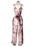 Assorted Brands 100% Rayon Tie-dye Pink Jumpsuit Size S - photo 2
